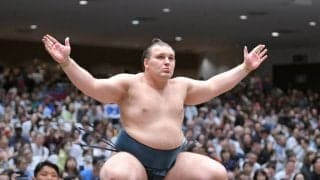 安青錦が３敗死守　２場所連続Ｖの可能性つなぐ　霧島に勝って７日目から８連勝　賜杯の行方は千秋楽へ