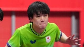 張本智和、イランの技巧派サウスポーに驚異の粘りも金星献上　3冠狙った男子エースがシングルスは8強終戦【アジア大会2026】