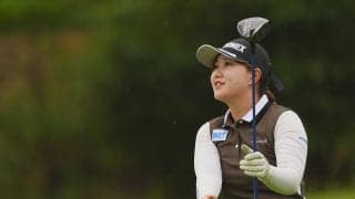 倉林紅が最終18番でこん身バーディ 恩師への思いを胸に“地元大会”初の予選突破