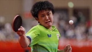 【卓球】張本智和がぼう然　シングルス準々決勝でまさかの敗退　世界３４４位イラン選手にフルゲーム負け…アジア大会