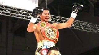 【ボクシング】ＩＢＦ世界ライトフライ級タイトル戦　王者タノンサックが２回ＴＫＯで２度目の防衛に成功