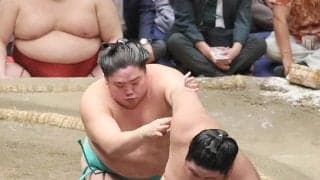 幕内・一山本　過去全敗だった伯乃富士を破り３勝目　同郷の後輩の引退に「矢後が目の前を走ってくれていたから今がある」