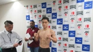 【ボクシング】西田凌佑が当日計量クリア、２階級制覇へ「どうするか、いろんなパターンがある」