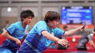 卓球男女で中国勢との金メダル懸けた戦い　松島輝空、戸上隼輔ペアらが決勝進出なるか　女子単は張本美和が世界1位撃破狙う【アジア大会2026】