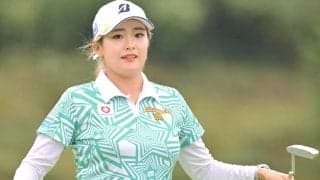【女子ゴルフ】桑木志帆と福山恵梨がトップで後半へ　木戸愛が１打差追走