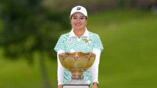 全英覇者・桑木志帆が逆転で今季国内ツアー3勝目 初の年間女王へランキング1位快走