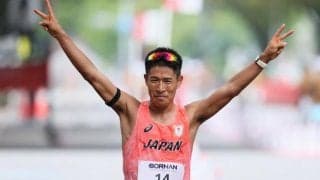 35歳の勝木隼人が男子マラソン競歩V、ロス五輪での種目復活を願う
