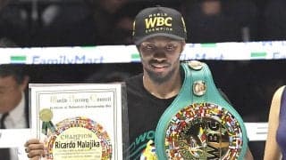 【ボクシング】坪井智也を下した新王者・マラジカ「４団体統一を」「後半パズルがはまった」…試合後会見の一問一答