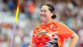 【陸上】号泣…北口榛花が銀メダル「全然勝負にならなくてすごく悔しい」