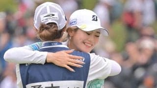【女子ゴルフ】桑木志帆「久美さんのために勝とうと」　キャディーは涙「みんなに愛されるプロゴルファー」
