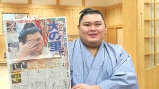 横綱・大の里が涙の６度目Ｖから一夜明け会見「ＮＨＫ生出演終わって風呂入って寝た」