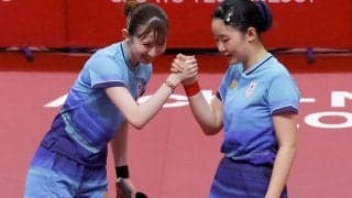 【卓球】“みわひな”張本美和、早田ひな組が日本勢５２年ぶり銀メダル以上確定　世界３位・香港ペアを撃破　６０年ぶり金王手…アジア大会