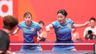 【卓球】張本美和＆早田ひな組、60年ぶり金メダルなるか　決勝で中国の王曼昱＆蒯曼組と対戦