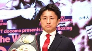 【ボクシング】最速６５秒ＫＯ王者・石井武志が１１・２６初防衛戦　憧れの先輩・武居由樹との競演に「そこが一番うれしい」
