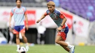 【日本代表】堂安律が新戦力・松木玖生に注目「メンタリティーすごいし、おもしろい。興味ある」