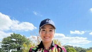 ゴルフ　「カンパイ！」からの２週連続Ｖ目指す桑木志帆