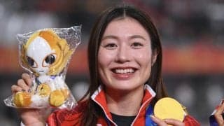 【陸上】金メダル福部真子「実況ほんっっっっっまに最高でした」解説の“師匠”も「爆泣き」