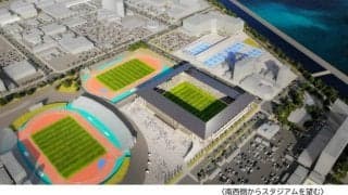 鹿児島市めざすスタジアム整備は200億円超　市議会・県の対応焦点