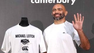 【ラグビー】リーチ・マイケルがカンタベリーとパートナーシップ契約　次世代育成、競技普及に熱「トップの選手を巻き込んで」