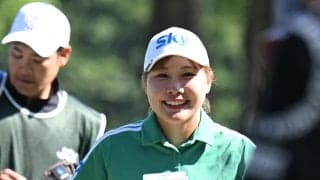 19歳の荒木七海が首位発進、あるぞアマ優勝「そうなればラッキーだけど」日本女子OP