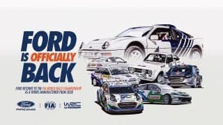 フォードがワークスとして復活。2028年からのWRC参戦を発表 