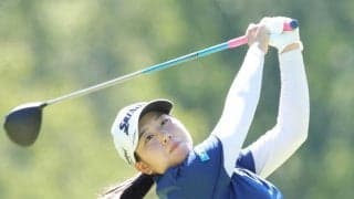 新人・藤本愛菜が２打差３位好発進！　名キャディー佐野木氏の助言効果大「すべてがかみ合った」