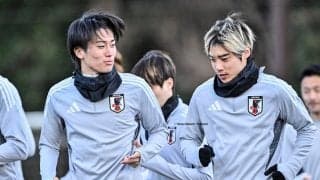 ｢やっぱランス兄弟なんだよなぁあああ｣日本代表“中村敬斗→伊東純也”でフィニッシュ！ 流れるような見事なカウンター攻撃に｢これ惜しかったー!!｣｢ランス兄弟、息ぴったり｣