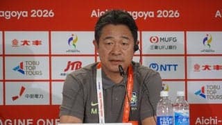U23韓国代表監督、４連覇へ「金メダルを獲得できるよう最善を」　３日U21日本代表と決勝