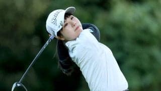 【女子ゴルフ】尾関彩美悠「ビックリ」　圧巻イーグルで２３位→３位浮上　渋野、桑木に続く岡山出身メジャーＶ狙う
