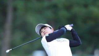 尾関彩美悠　首位と４打差３位浮上　２０メートルのイーグルパット沈め「まさか入るとは。ラッキー」４年ぶり２勝目へ視界良好