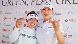 大阪の先輩の初優勝がうれしい山下美夢有 池ポチャボギーから挽回3連続バーディ