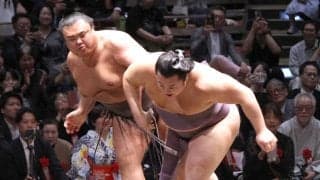 元幕内・英乃海が断髪式　最後の一番は弟・翔猿と　白星締めも「さすが現役バリバリ。強い」
