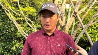 【男子ゴルフ】中野麟太朗「中盤の粘り強さだけはピカイチだった」３位に浮上し最終日へ
