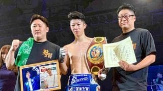 【ボクシング】ＷＢＯ-ＡＰ王者・武藤涼太、５回ＴＫＯで初防衛「いずれ絶対に世界を獲る」