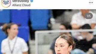「ユニホーム素敵だわ～」イタリアデビューの佐藤淑乃、公式公開姿に反響　エースからダンス指導「お尻フリフリ可愛い」「すっかり打ち解けてる」