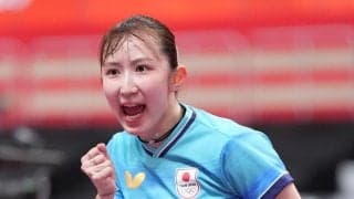 【卓球】早田ひな、快勝で初戦突破…長崎美柚を下す　アジア大会から中５日／チャイナスマッシュ