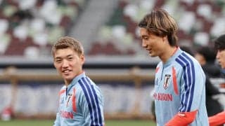 【日本代表】堂安律が11カ月ぶり代表ゴールへ意欲　「もっと狙える展開が来ると思う」