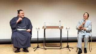 安青錦、柔道五輪金・出口クリスタさんとトークイベント　優勝翌日の心境明かす「夜は一番楽しくて、次の日起きたら…」