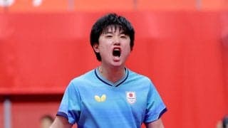 【卓球】松島輝空が日本勢４６年ぶりに世界ランキング１位　最年少１９歳　３位の張本智和がすぐに逆転する可能性