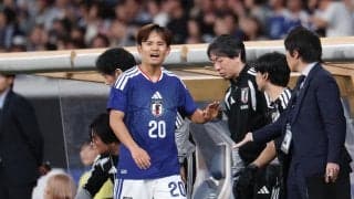 【日本代表】電撃婚の久保建英、新婚パワーでのゴールならず…妻の福原遥観戦も後半19分に退く