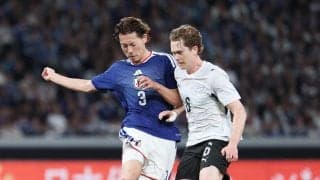 【日本代表】「セコム」瀬古歩夢、４バックで安定したライン統率とビルドアップ　成長の証し