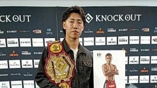 【KNOCK　OUT】階級上王者と戦う森岡悠樹は船の揺れにも負けず「皆さんが見たい試合を」