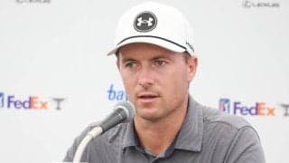【米男子ゴルフ】７年ぶり来日のスピース「食べることを止められない…」すでに体重２キロ増