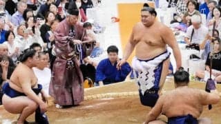 大の里　九州場所へ決意新た「次の場所が大事」　母校・相撲部寮でリフレッシュ　秋巡業スタート