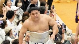 幕内力士が元アイドルからの応援で背中押された、朝紅龍が９月場所勝ち越しの励み明かす【大相撲】