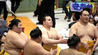 安青錦、九州場所へ「稽古して強くなるしかない」　秋巡業で決意新た…秋場所後は疲労から発熱「少し痩せたので。まずは体重を戻す」