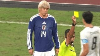 「珍しくキレた」とネット騒然も…伊東純也、“まさかのイエローカード”の真相を実演解説「そこまでヒートアップしてないっす」【日本代表】
