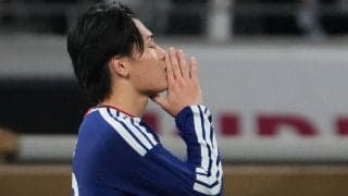 なぜ上田は前線で孤立したのか？堂安＆久保の右、前田の左…新生SB2人が示した可能性【4戦全勝の日本代表、ブラジル再戦とアジア杯への大激論】(2)