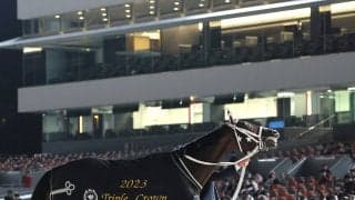 ３冠馬ミックファイアが思い出の大井競馬場で引退式　星加オーナー「チームミックの団結は固い」ファンに最後のあいさつ　
