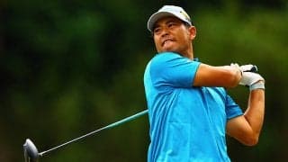 【速報】松山英樹は1アンダーで前半終了 トップは6アンダー